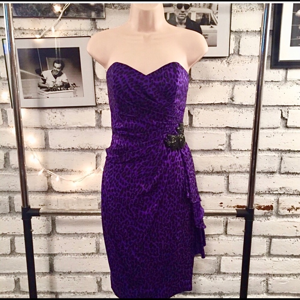 Beautiful, Vintage, Silk Dress